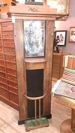 Antieke kapstok 200 cm hoog en 95 cm breed bruin Café items, Ophalen