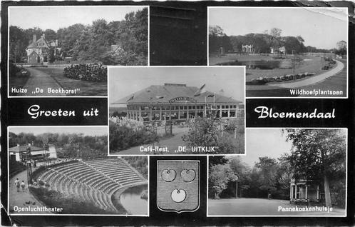 (386-124-007) Bloemendaal, Verzamelen, Ansichtkaarten | Nederland, Noord-Holland, Verzenden