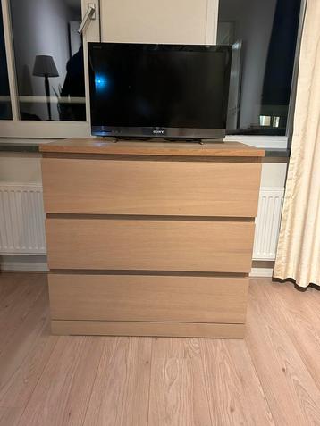 2x IKEA Lichte Houten Ladekast