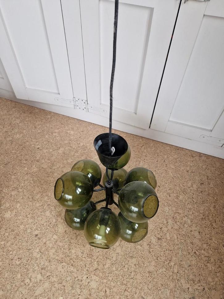 CO Bankeryd Tage Hanglamp - Designlamp met Glasbollen, Huis en Inrichting, Lampen | Hanglampen, Zo goed als nieuw, Glas, Metaal