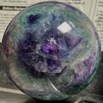 Fluoriet bol 1920 gram 106mm, Ophalen of Verzenden, Mineraal