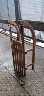 Vintage Houten Slee - Decoratie of Nostalgie, Antiek en Kunst, Ophalen