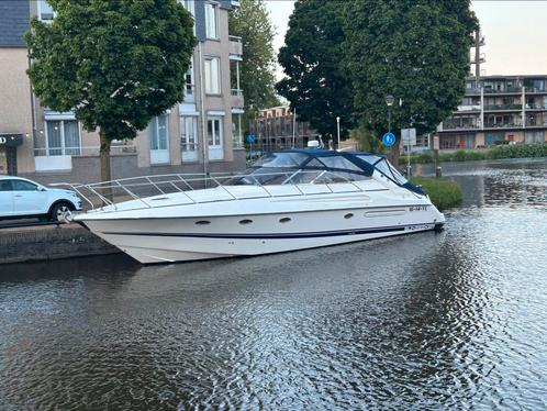 sunseeker camarque 47 met catterpillars bj 1997 1500 uur, Watersport en Boten, Motorboten en Motorjachten, Gebruikt, Polyester