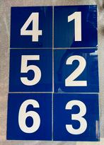 Vintage NS spoor borden Set (6 stuks), Ophalen of Verzenden
