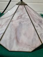 Tiffany hanglamp roze gevlamd groot, Huis en Inrichting, Lampen | Hanglampen, Ophalen of Verzenden, 'T Olde Gre-j, Info@toldegrej.nl