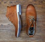 YELLOW CAB - leren halfhoge Blend veterschoen tan - maat 40, Kleding | Heren, Schoenen, Overige kleuren, Nieuw, Ophalen of Verzenden