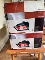 Twee heaters, Zo goed als nieuw, Waterbestendig, Wand, Ophalen