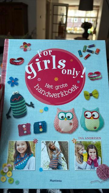 Het grote handwerkboek for girls only beschikbaar voor biedingen