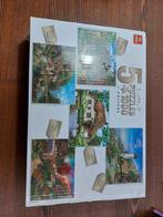 5 Puzzels 1000 Stukjes - English Cottage Thema, Ophalen of Verzenden, 500 t/m 1500 stukjes, Gebruikt, Legpuzzel