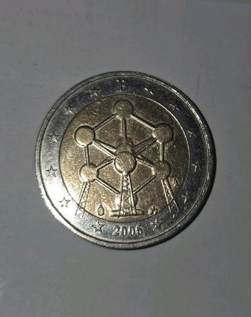 2 Euro munt Atomium 2006 België beschikbaar voor biedingen
