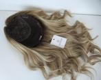 L2L Silk top haartopper hairpiece met clips Europees haar, Nieuw, Pruik of Haarverlenging, Verzenden