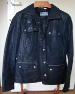 kort leren jasje LIV maat 40 donkerblauw, Maat 38/40 (M), Blauw, Ophalen of Verzenden, Zo goed als nieuw