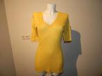 Missoni top shirt mooi breisel werkje in de stof Geel IT 48