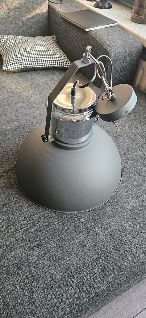 Industriele hanglamp., Huis en Inrichting, Lampen | Hanglampen, Gebruikt, Ophalen