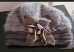 Mooie stijvolle muts met Strik, Hoed, One size fits all, Ophalen of Verzenden, Onbekend