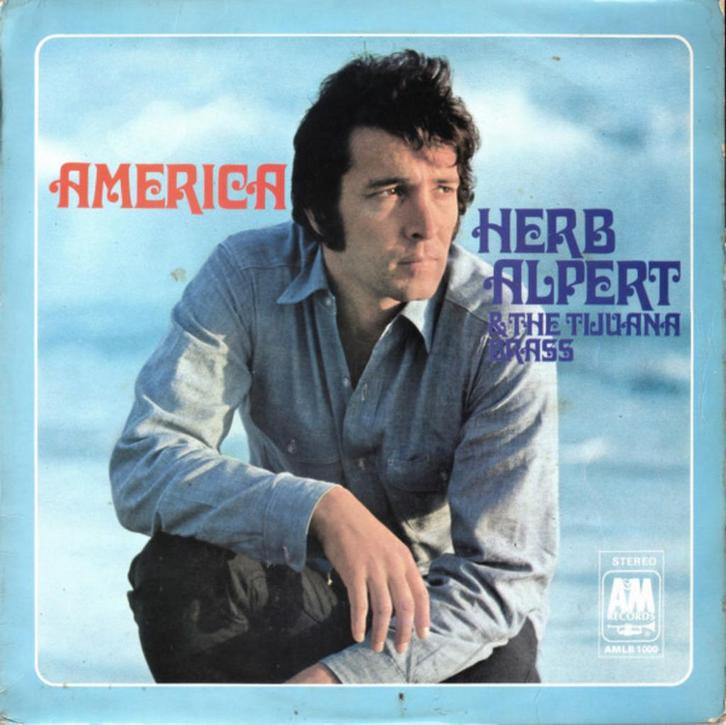 lp Herb Alpert & The Tijuana Brass ‎– America, Cd's en Dvd's, Vinyl | Pop, Gebruikt, 1960 tot 1980, Overige formaten, Ophalen of Verzenden