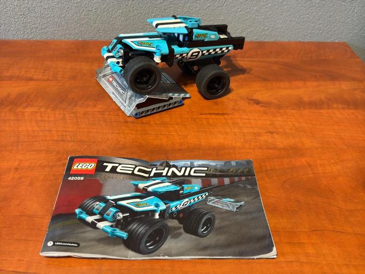 Lego 42059- Technic- Stunt Truck, Kinderen en Baby's, Speelgoed | Duplo en Lego, Gebruikt, Lego, Complete set, Ophalen of Verzenden