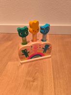 Houten Drukfiguren Speelgoed, Kinderen en Baby's, Ophalen, Gebruikt, Overige typen