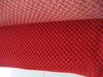 KVADRAT Febrik Beans; rood; restant meubelstof, Hobby en Vrije tijd, Stoffen en Lappen, Nieuw, 30 tot 200 cm, Ophalen of Verzenden