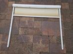 screen inclusief geleiders 135 * 117, Doe-het-zelf en Verbouw, Rolluiken, Ophalen, Gebruikt, 100 tot 150 cm, 100 tot 150 cm