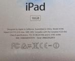 iPad 16 met oplader, Computers en Software, Apple iPads, 10 inch, Apple iPad, Wit, Ophalen of Verzenden