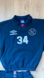 Vintage AJAX umbro/ abn amro trainingspak. Nummer 34., Trainingspak, Gebruikt, Ophalen of Verzenden, Maat XL