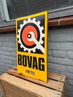Vintage BOVAG Fiets emaille Reclamebord, Ophalen of Verzenden