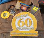 60 jaar getrouwd.  Decoratie, feestartikelen, Ophalen of Verzenden, Zo goed als nieuw, Versiering, Verjaardag
