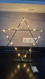 Decoratieve Ster met Verlichting, Ophalen of Verzenden, Gebruikt, Metaal, Decoratief