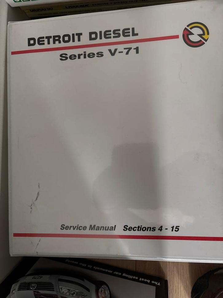 Detroit Diesel Series V-71 Service Manual, Auto diversen, Handleidingen en Instructieboekjes, Ophalen of Verzenden