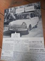 Oude advertentie/affiche DKW, Ophalen of Verzenden, Auto's