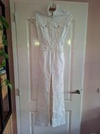 Jumpsuit Bershka, mt 34, xs, wit, beige,1x gedragen., Wit, Zo goed als nieuw, Maat 34 (XS) of kleiner, Bershka