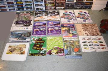 Lot 15 poster spa francorchamps F1-auto 1990 2000 beschikbaar voor biedingen