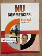 NU Commercieel Basisboek Het Bedrijf MBO, Ophalen, Zo goed als nieuw, Noordhoff Uitgevers, Bedrijfseconomie of M&O