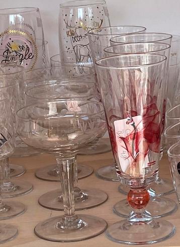 4x Nieuw, Italy, champagne - prosecco - cava glazen beschikbaar voor biedingen