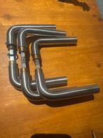 RVS deurkrukken 5 stuks, Ophalen of Verzenden, Gebruikt, Rvs, Klink of Kruk