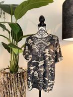 Army Top, Maat 46/48 (XL) of groter, Ophalen of Verzenden, Zo goed als nieuw, Korte mouw