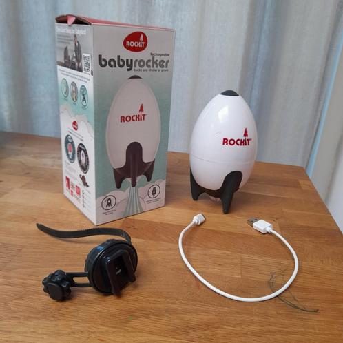 Oplaadbare babyrocker rockit, Kinderen en Baby's, Overige Kinderen en Baby's, Zo goed als nieuw, Ophalen of Verzenden