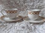 Kop en schotels L. Dake en zn., Huis en Inrichting, Keuken | Servies, Ophalen, Gebruikt, Overige stijlen, Kop(pen) en/of Schotel(s)