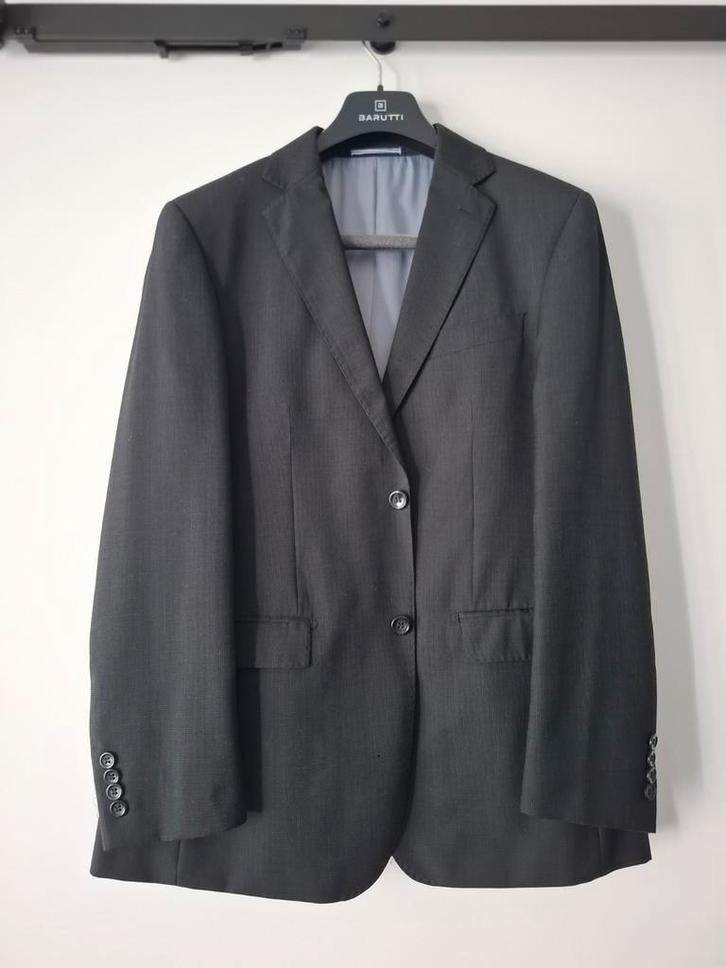 Net pak zwart, trouwpak, colbert, pantalon, maat 48, Kleding | Heren, Kostuums en Colberts, Gedragen, Maat 48/50 (M), Zwart, Ophalen of Verzenden