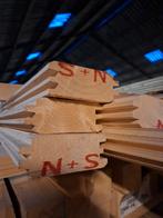 Restje blokhut dubbel profiel 6cm, Ophalen of Verzenden