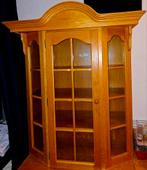 Vitrinekast, Huis en Inrichting, Kasten | Vitrinekasten, Ophalen, 25 tot 50 cm, Eikenhout, 100 tot 150 cm