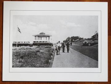 Oude foto Katwijk aan Zee: Boulevard ( Autobussen ) reprint beschikbaar voor biedingen