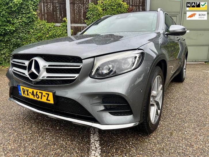 Mercedes-Benz GLC-klasse 250 d 4MATIC AMG-pakket LEER | PANO, Auto's, Mercedes-Benz, Particulier, Te koop, GLC, 360° camera, 4x4