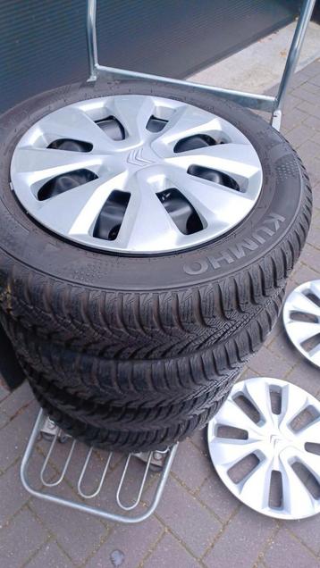 Winterbanden citroen c1 toyota  aygo 107 165 65 14 Velgen  beschikbaar voor biedingen