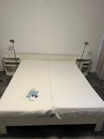 Auping 200x160, Ophalen, Wit, Tweepersoons, 190 cm of minder