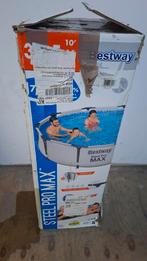 Buiten zwembad bestway steel pro max, Tuin en Terras, Zwembaden, Minder dan 80 cm, Rond, Ophalen of Verzenden, Opzetzwembad