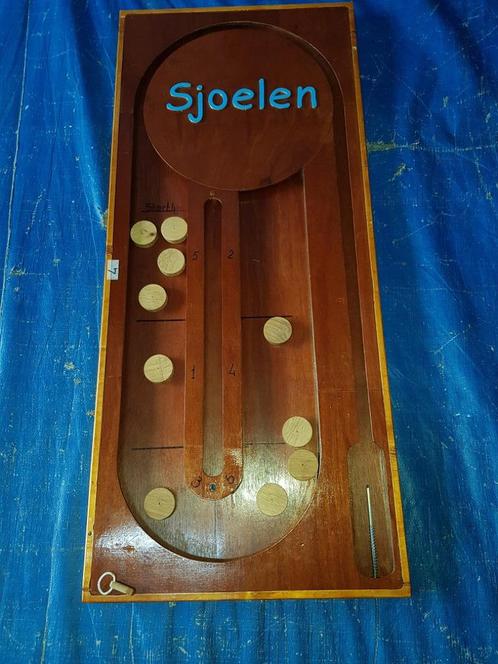 oud hollandse spellen diverse modellen sjoelen bensan enter, Hobby en Vrije tijd, Feestartikelen | Verhuur, Zo goed als nieuw