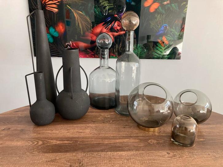 Pols Potten Vaas, Huis en Inrichting, Woonaccessoires | Vazen, Zo goed als nieuw, Overige kleuren, Minder dan 50 cm, Glas, Ophalen