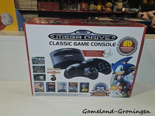 Sega Mega Drive Classic Game Console (Compleet), Spelcomputers en Games, Spelcomputers | Sega, Gebruikt, Mega Drive, Met 1 controller